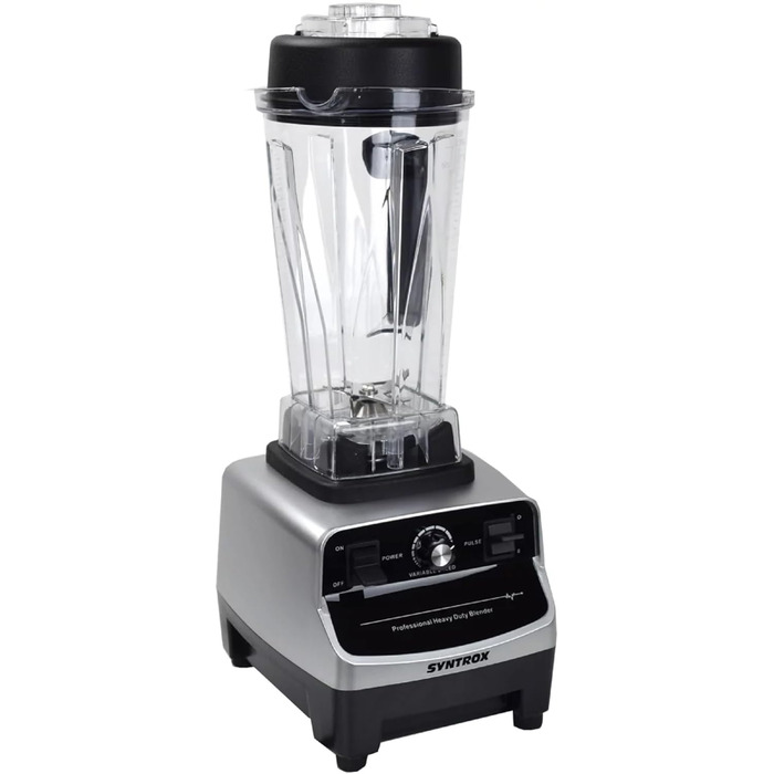 Потужний кухонний блендер Syntrox 1500 Вт, 2 л, LCD-дисплей, BPA-free, для смузі та коктейлів