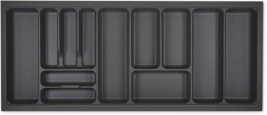Вставка для столових приборів Orga-Box I 1119 x 473 мм, оріон-сірий, з перловою текстурою та антиковзаючим покриттям для Tandembox Antaro/Intivo і ModernBox, для шафи 120 см
