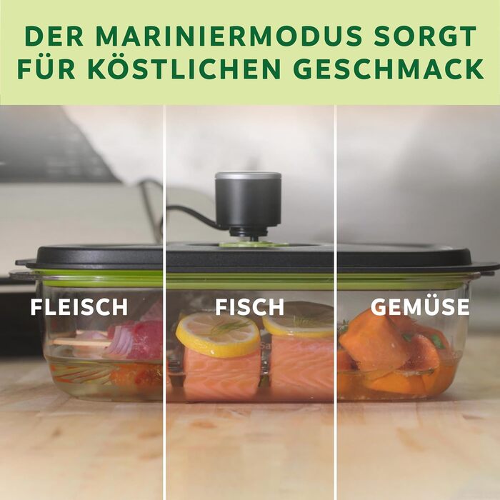 Вакууматор FoodSaver V2860 для сухих та вологих продуктів, 100 Вт, сріблясто-чорний