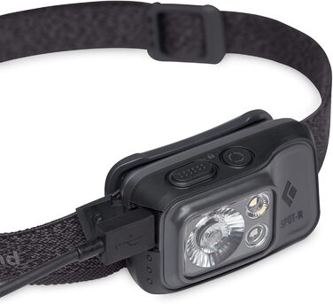 Налобний ліхтар Black Diamond Spot 400-R, графітовий, універсальний розмір, акумуляторний