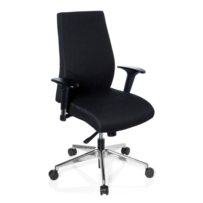 Офісне крісло PRO-TEC 250 чорного кольору hjh OFFICE
