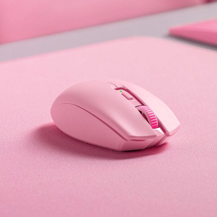 Бездротова ігрова миша Razer Orochi V2 Quartz — HyperSpeed та Bluetooth, оптичний сенсор 18K DPI, вага 60 г, для PC/Mac