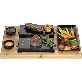 Дошка для гриля з гарячим каменем BEEFSTONE Model DUE 23х45 см