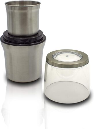 Електрична кавомолка MPM MMK-06, 200 Вт, нержавіюча сталь, BPA-free, 70 г/хв