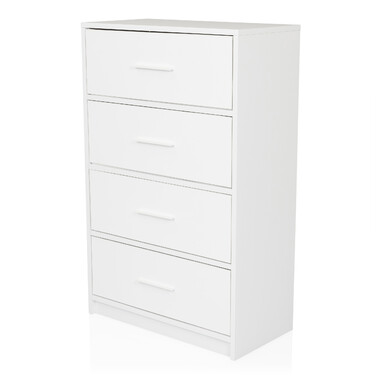 Комод ESTORIA 58x30x91см 4 відділення білий hjh LIVING