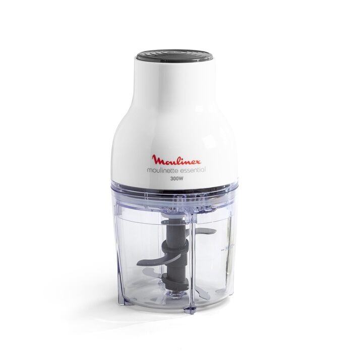 Подрібнювач Moulinex Moulinette Essential DJ5201 3-в-1: подрібнювач, міксер, шинковка, 300 Вт, 0.4 л