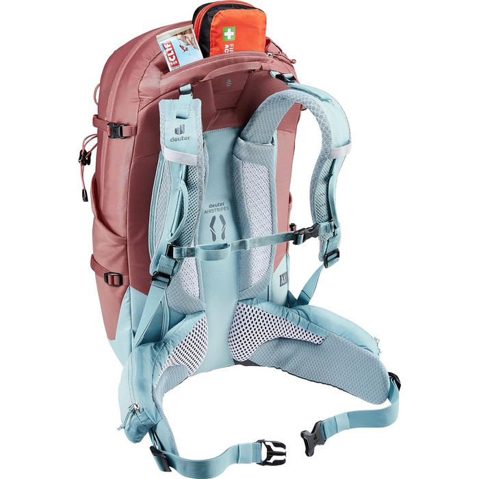 Жіночий туристичний рюкзак Deuter Trail Pro 31 SL Caspia-dusk для альпінізму та походів