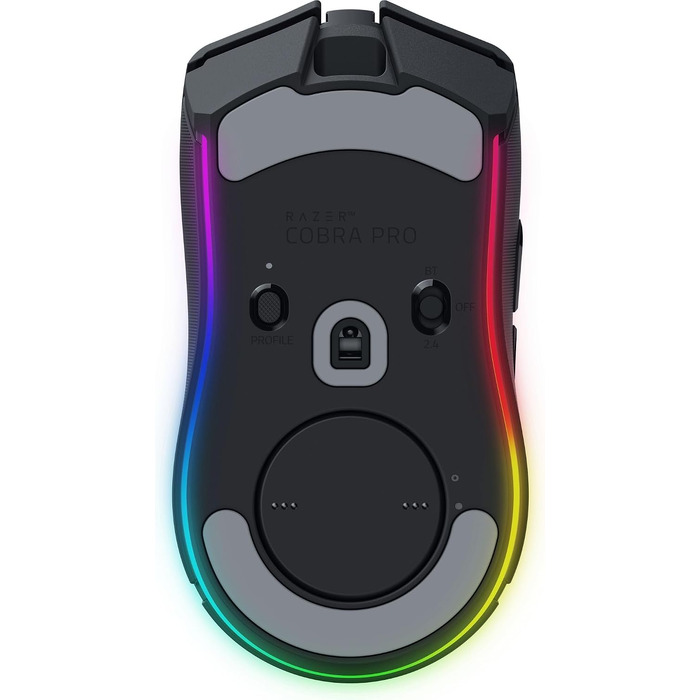 Ігрова миша Razer Cobra (чорна) — легка дротова миша з RGB-підсвіткою Chroma, оптичними перемикачами 3-го покоління та вагою 57 г