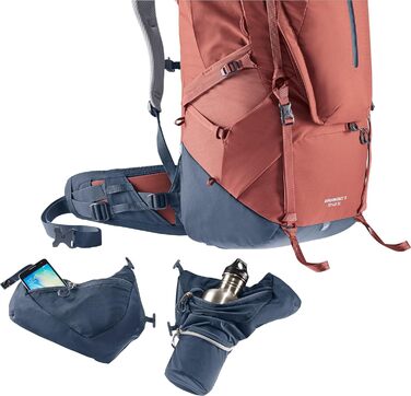 Жіночий трекінговий рюкзак Deuter Aircontact X 70+15 SL (розмір M)