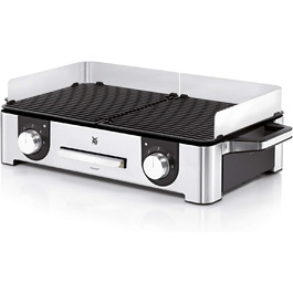 Електрогриль WMF Lono Master Grill 50x28 см з двома зонами нагріву, нержавіюча сталь, для барбекю