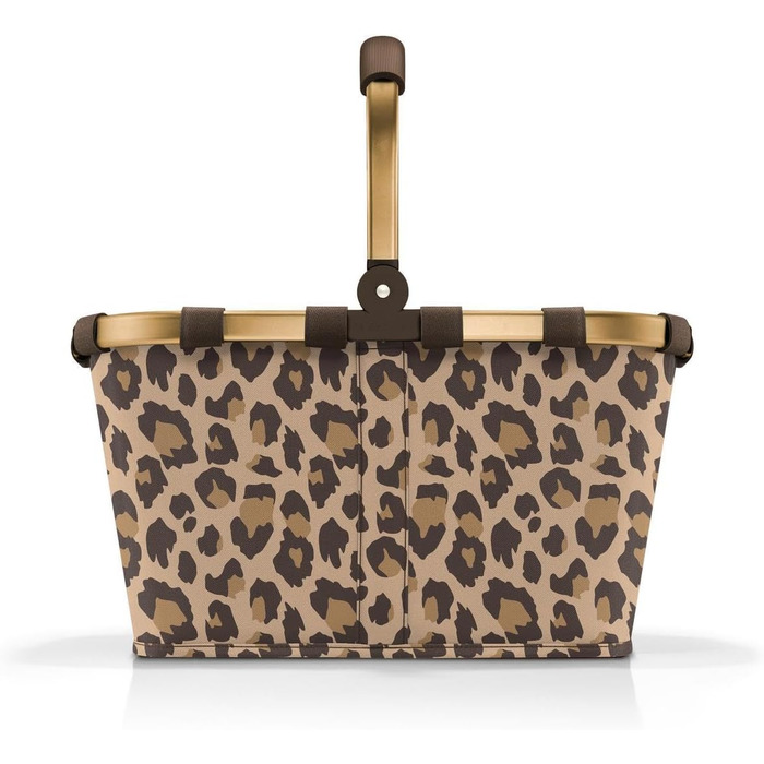 Сумка-шопер Reisenthel Carry Bag Frame Leo Macchiato – містка та стильна з внутрішньою кишенею