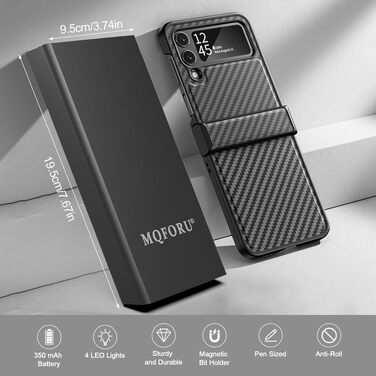 Набір електричних викруток MQFORU Mini 72 в 1: прецизійний інструмент з 64 магнітними бітами, 5 моментами обертання, LED підсвіткою для ремонту телефонів, годинників, камер