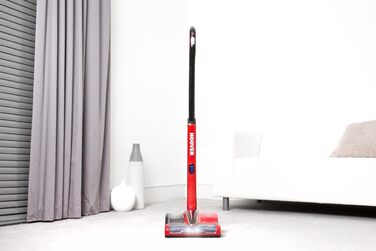 Пилосос Hoover CV216RB CL-EVERYDAY, бездротовий, 0,8 л, червоно-металевий/чорний