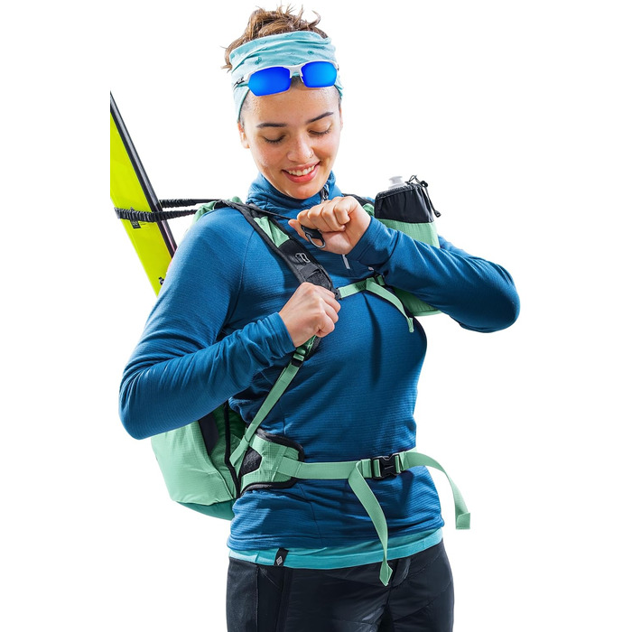 Жіночий легкий рюкзак для скітурингу Deuter Updays 24 SL, 24 л, Deepsea-spearmint