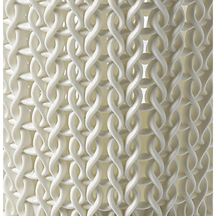 Кошик для білизни Curver KNIT 57 л, 45.2x34.1x61.4 см, білий Oasis, пластик