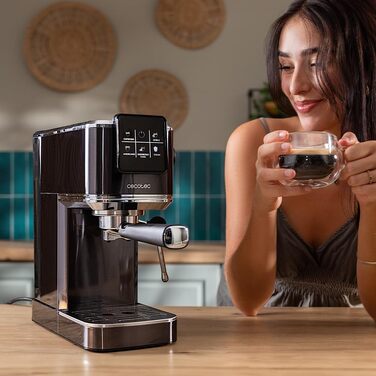 Кавомашина Cecotec Cafelizzia ColdBrew: Еспресо, Капучино, Холодний Кава, 20 бар, Змінна пара, Цифровий дисплей