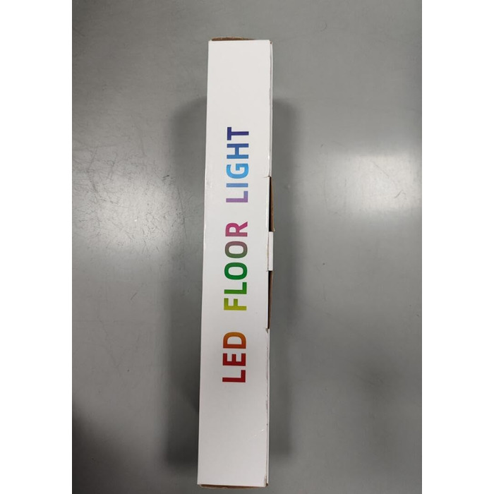 DeeprBling LED торшер для вітальні, диммований RGB світильник, керування пультом і додатком, 16 млн кольорів, музичні режими, таймер, EU-адаптер