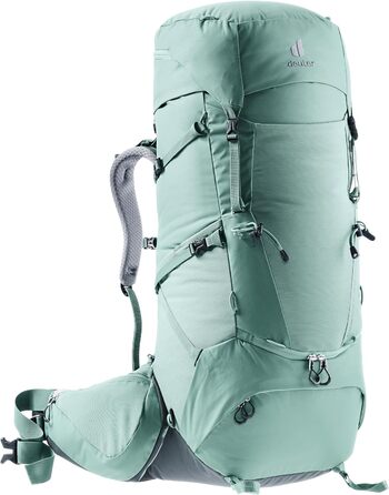 Туристичний рюкзак Deuter Aircontact Core 55+10 SL для жінок, 55+10 л, нефрит-графіт, модель 2024