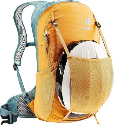 Велорюкзак Deuter Race Air 10, 10 л, кориця/синій, для велосипеда