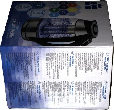Скляний електричний чайник Forme 1,8 л з регулюванням температури 40-100°C, LED-підсвіткою, BPA Free, з ситечком для чаю, функцією підтримки тепла