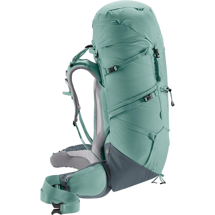 Жіночий туристичний рюкзак Deuter Aircontact Core 45+10 л нефрит-графіт