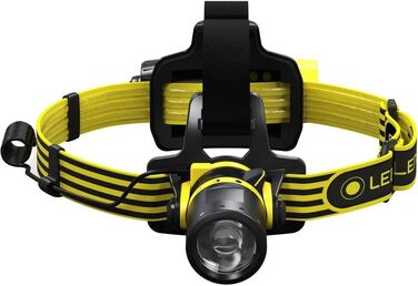 Ліхтар налобний Ledlenser EXH8, вибухозахищений, LED, Ex-Zone 0/20, з фокусуванням, червоне підсвічування, батарейковий, 180 лм, 120 м, 40 годин