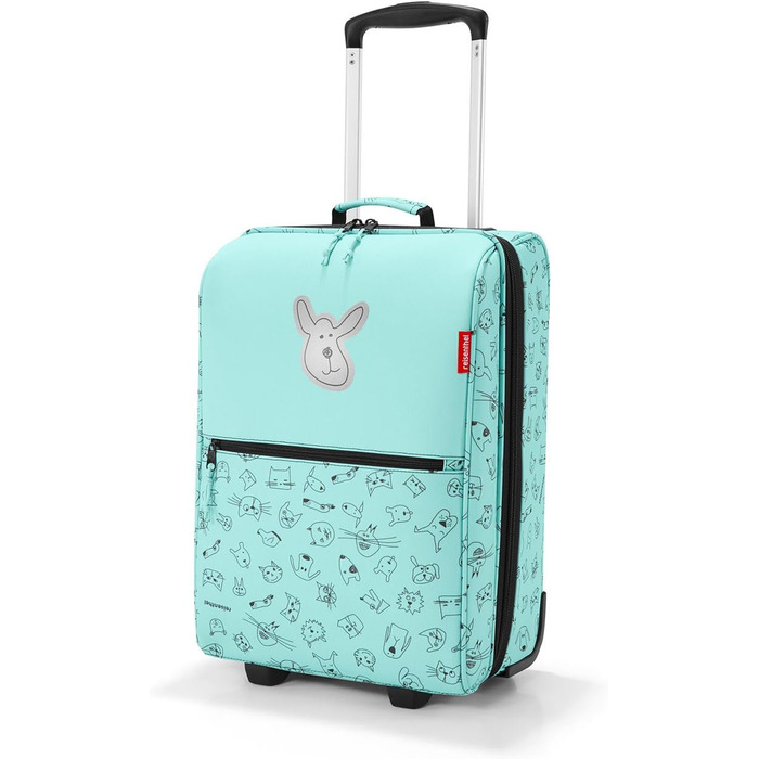 Дитяча валіза на колесах reisenthel Trolley XS, легка та практична, дизайн Cats and Dogs Mint