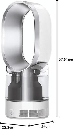 Вентилятор без лопатей Dyson Cool AM07: Потужний, тихий, з пультом та обертанням 70°