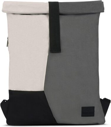 Рюкзак Johnny Urban Oskar Rolltop для спорту та подорожей, водовідштовхувальний, антивандальний, пісочно-сірий, для жінок і чоловіків