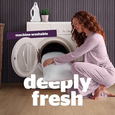 Ковдра Silentnight Deep Sleep King Size, мікрофібра, біла, щільність 10.5 Tog