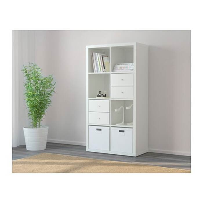 Стелаж Ikea Kallax 77x147x39 см, білий