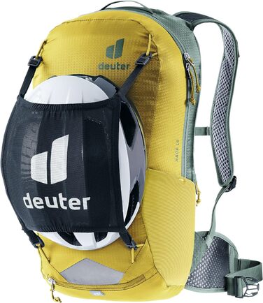 Велорюкзак Deuter Race 16, 16 л, Turmeric-Ivy, для велосипедистів