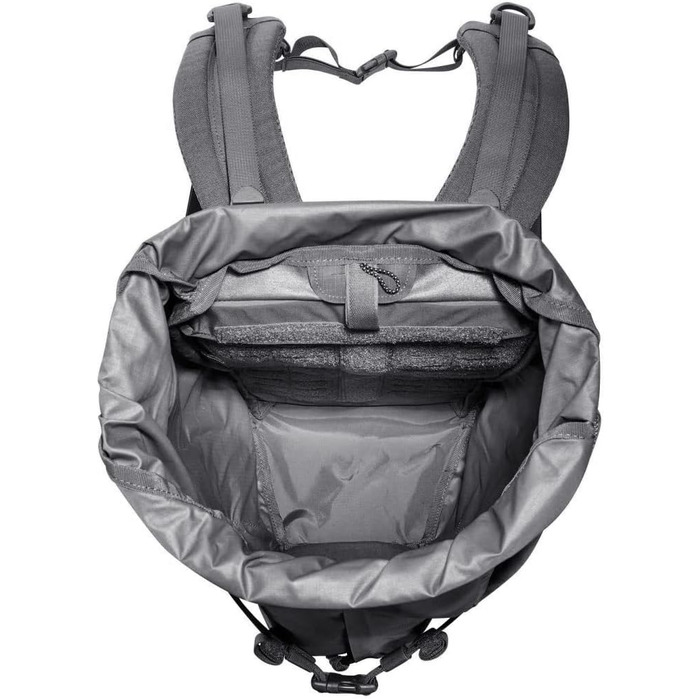 Тактичний рюкзак Tasmanian Tiger TT Sentinel 28, 28 л, легкий туристичний рюкзак із системою MOLLE, Roll-Top, Titan Grey