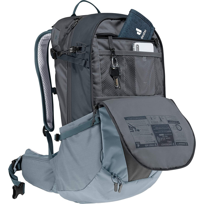 Жіночий туристичний рюкзак Deuter Futura 25 SL, 25 л, графіт