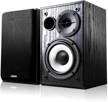 Активні колонки Edifier R980T 2.0 (24 Вт), студійні монітори для ПК, чорні