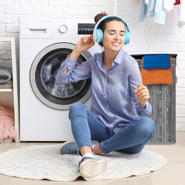 Кошик для білизни Relaxdays бамбуковий прямокутний