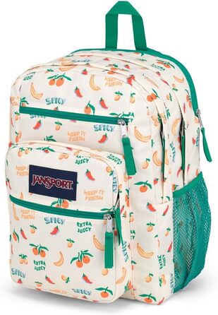 Рюкзак JanSport Big Student Five A Day Cream, великий шкільний кремовий