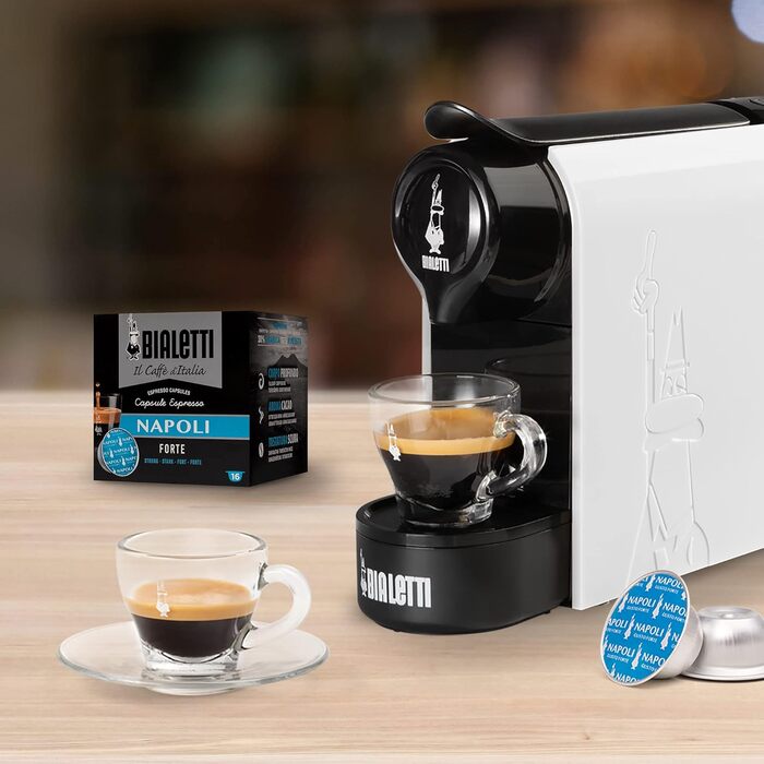 Кавомашина Bialetti Gioia, 1200 Вт, білий колір