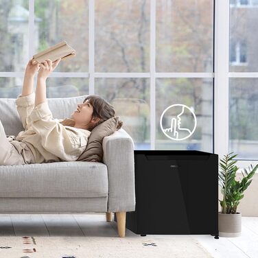 Міні-холодильник Cecotec Bolero CoolMarket TT 31 Dual Black, 31 л, з функцією охолодження та заморожування, механічне керування, знімна полиця, чорний