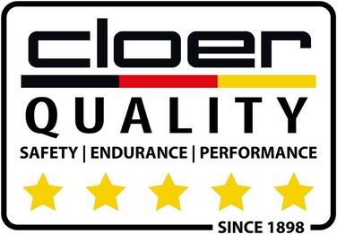 Тостер Cloer 3210 на 2 тости, 825 Вт, з підставкою для булочок, нержавіюча сталь, чорний, теплоізольований корпус, кришка для крихт