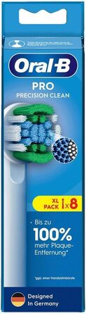 Смінні насадки для електричної зубної щітки Oral-B Precision Clean, 8 шт.