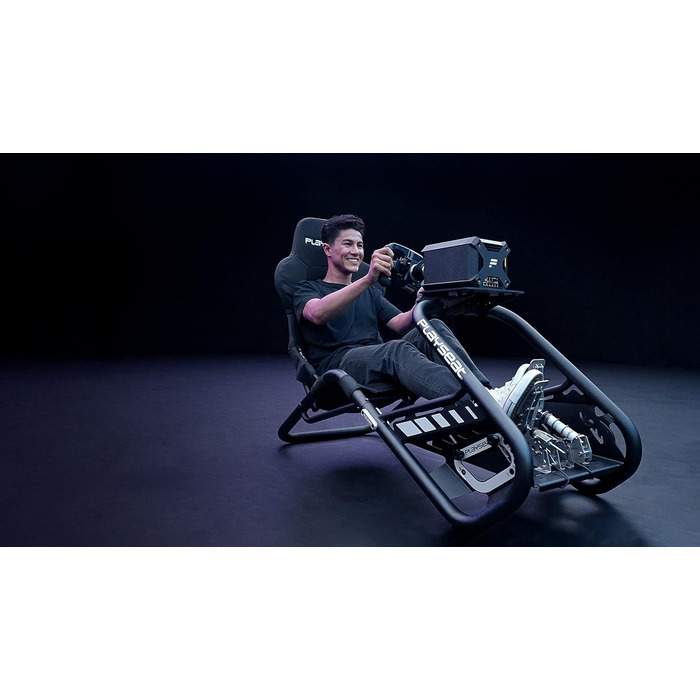 Playseat Trophy SIM Racing Cockpit: Гоночний кокпіт для симуляторів, сумісний з Direct Drive, PC/PS/Xbox - Чорний