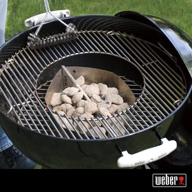 Weber 8835 Gourmet BBQ System решітка-гриль з центральною вставкою для гриля, нержавіюча сталь