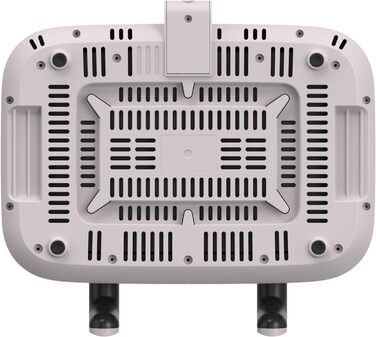 Linsar Dual Zone аерофритюрниця з двома камерами, 8 л, 2 кошики зі скляним вікном, сенсорне управління, 9 програм, Dual Cook, синхронізація, 2570-3040 Вт, чорна