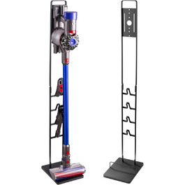 Підставка-станція для зарядки пилососів Dyson RICOO SH502, сумісна з V6/V7/V8/V10/V11, 29x22x127 см, чорна