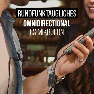 Мікрофон-петличка RØDE SmartLav+ для смартфонів, TRRS, чорний – для відеозйомки, подкастів, мовлення, студії та польових записів