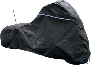 Чохол для мотоцикла FENRIR 265x110x130 см, водонепроникний для Cruiser/Touring, підходить до GL1800 Gold Wing, K1600GT, K1600B, R18, Electra Glide, Road King, Road Glide, Street Glide, для вулиці