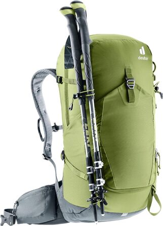 Рюкзак для чоловіків Deuter Trail Pro 33 л для альпінізму та туризму, meadow-graphite
