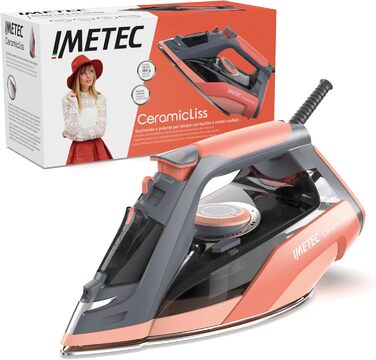 Праска з парою Imetec Activation з керамічно-турмаліновою підошвою, 2400 Вт, ZeroCalc, 200 г/хв