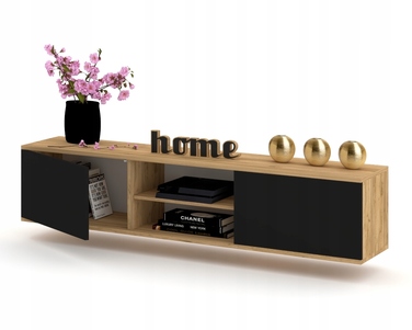Підвісна ТВ-тумба Krak Meble, 100 x 34 x 34,3 см